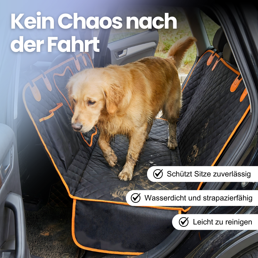 Wasserdichter Rücksitzbezug – Ordnung im Auto. Ruhige Fahrten.