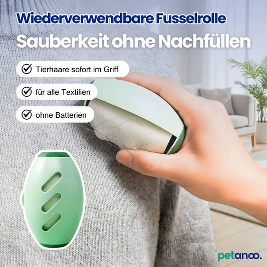 Wiederverwendbare Fusselrolle – Tierhaare sofort im Griff