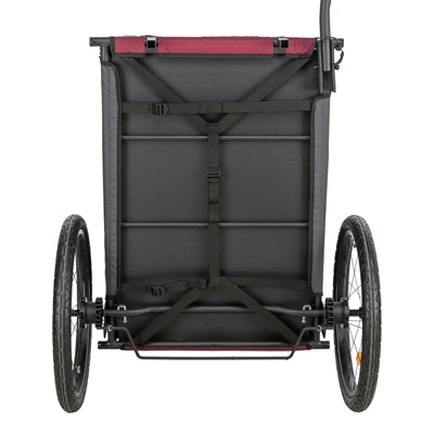 Trixie Dog Bicycle Trailer Grey / Red 61/125X56X64 Cm