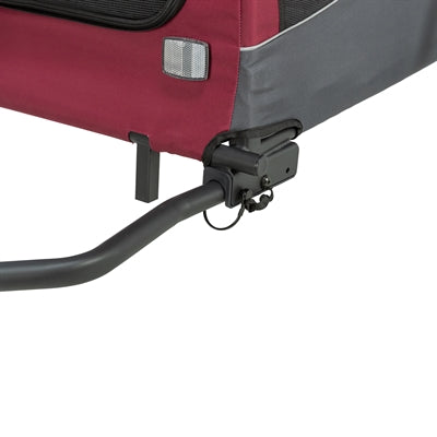 Trixie Dog Bicycle Trailer Grey / Red 61/125X56X64 Cm