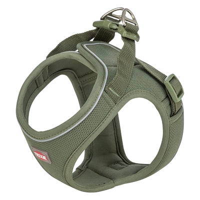 Trixie Dog Harness Urbanvest Mesh Olive Green