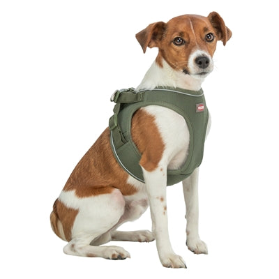 Trixie Dog Harness Urbanvest Mesh Olive Green