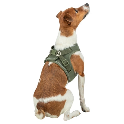 Trixie Dog Harness Urbanvest Mesh Olive Green