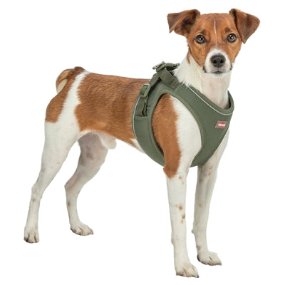 Trixie Dog Harness Urbanvest Mesh Olive Green
