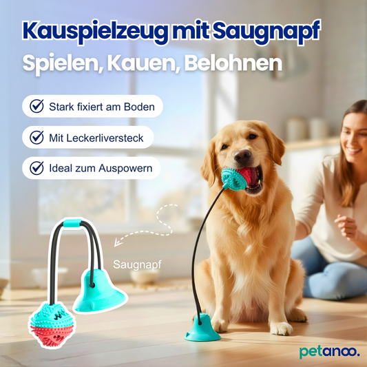Kauspielzeug mit Saugnapf – Spielen, Kauen, Belohnen