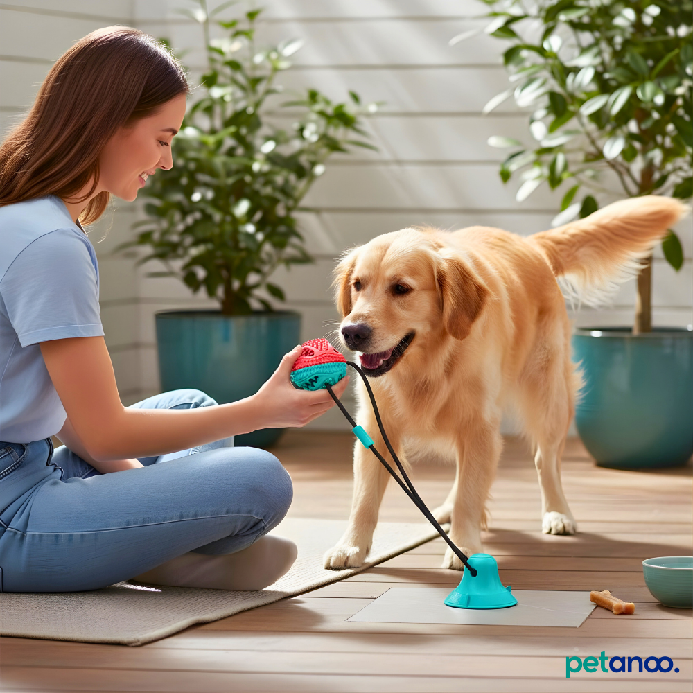 Kauspielzeug mit Saugnapf – Spielen, Kauen, Belohnen