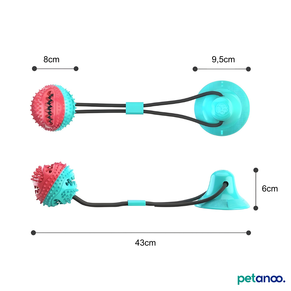 Kauspielzeug mit Saugnapf – Spielen, Kauen, Belohnen